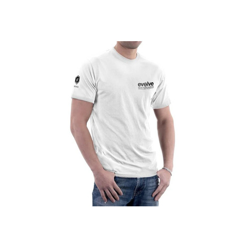 Evolve Tee Logo White/Black