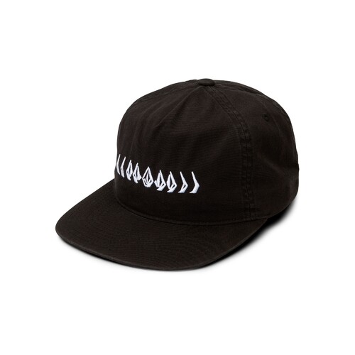 Volcom Youth Hat Stone Cycle Clipback Black
