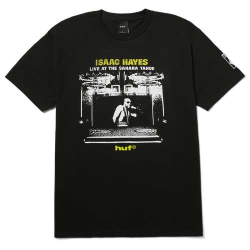 Huf Tee Tahoe Heavyweight Black [Size: Mens Large] [Colour: Black]