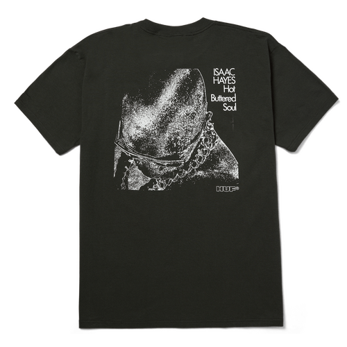 Huf Tee Hot Buttered Heavyweight Vintage Black [Size: Mens Medium] [Colour: Black]
