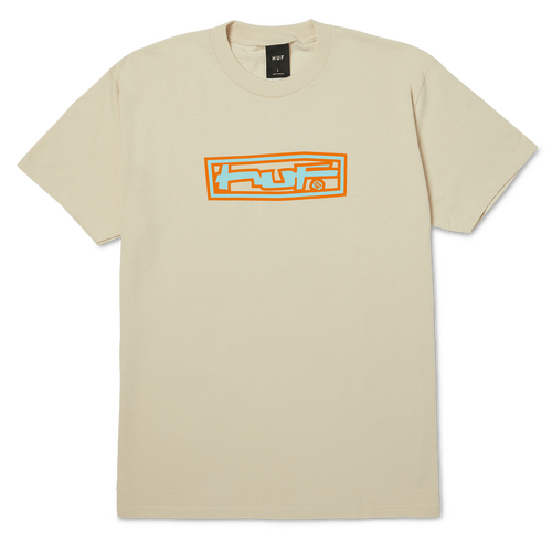 Huf Tee Stretch Cream [Size: Mens Large] [Colour: Cream]
