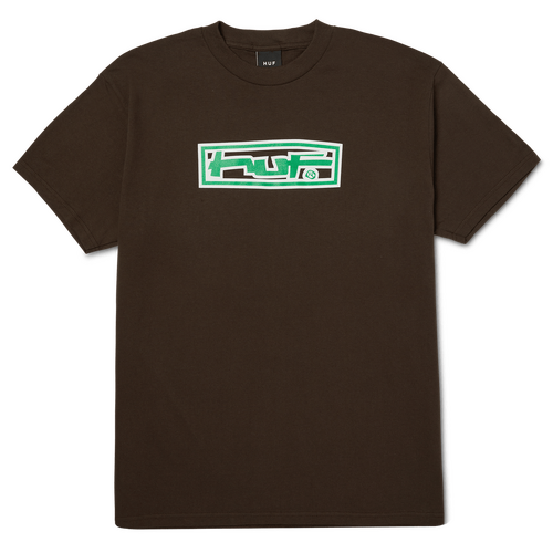 Huf Tee Stretch Bison [Size: Mens Medium] [Colour: Brown]
