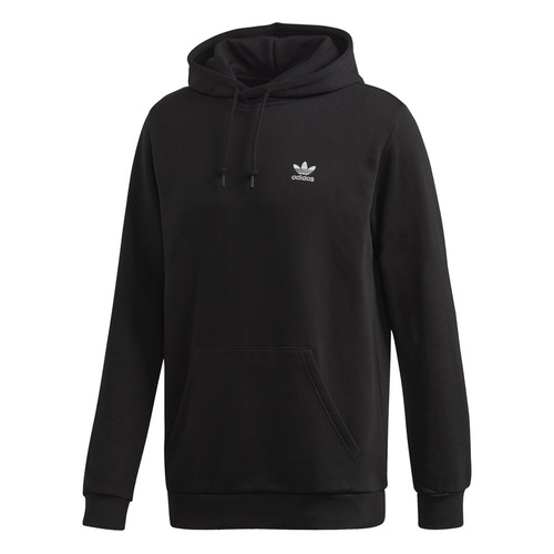 Adidas Jumper Hood PO Essential Black [Size: Mens Small]