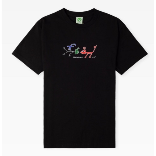 Frog Tee Frog Exists! Black [Size: Mens Medium]