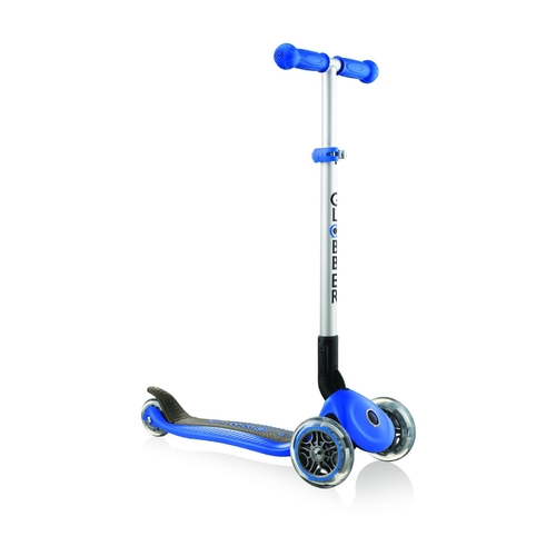 Globber Scooter 3 Wheel Primo Foldable Navy Blue
