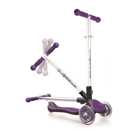 Globber My Free Fold Up Purple Scooter