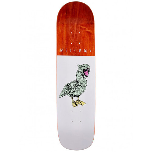 Welcome Deck Gooser On Bunyip White Assorted Stain 8.0