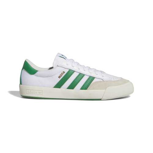 Adidas Nora White/Green/White [Size: Mens US 7 / UK 6]