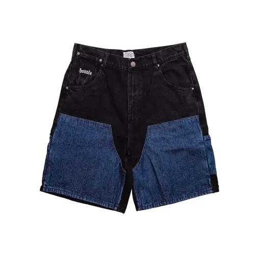 Hoddle Shorts Carpenter Heart Jean Indigo/Black [Size: 30 inch Waist] [Colour: Blue]