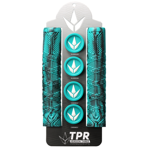 Envy Scooter Grips V3 Black/Teal