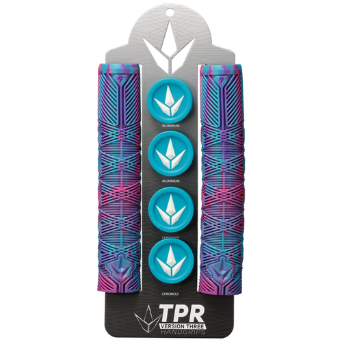 Envy Scooter Grips V3 Pink/Teal/Purple