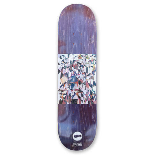 Hopps Deck Abstract Series Denley 8.25 Inch Width