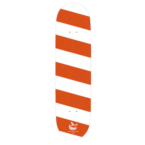 Hopps Deck Labor Colab Barrier Orange/White 8.25 Inch Width