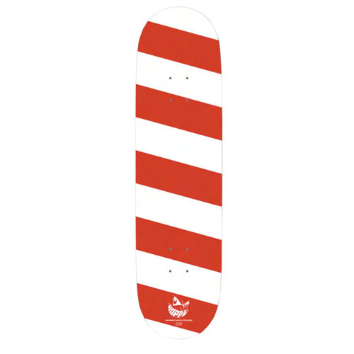 Hopps Deck Labor Colab Barrier Red/White 8.75 Inch Width