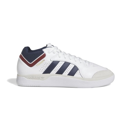 Adidas Tyshawn White/Navy/Grey [Size: US 10]