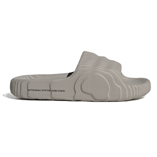 Adidas Adilette 22 Grey/Light Brown [Size: US 9] [Colour: Grey]