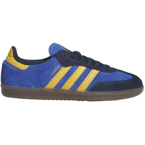 Adidas Samba ADV Navy/Yellow/Royal Blue [Size: US 10] [Colour: Blue]