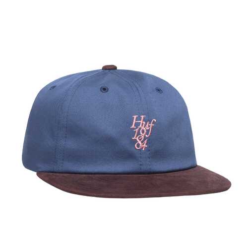 Huf Hat 1984 Contrast 6 Panel Strapback Insignia Blue