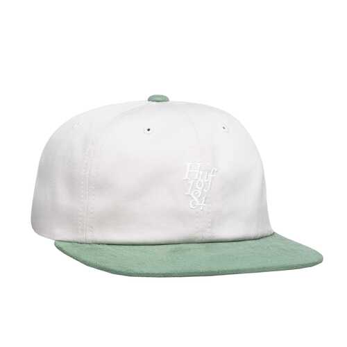 Huf Hat 1984 Contrast 6 Panel Strapback Oyster White