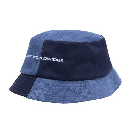 Huf Hat Bucket Block Out Blue [Size: L-XL]