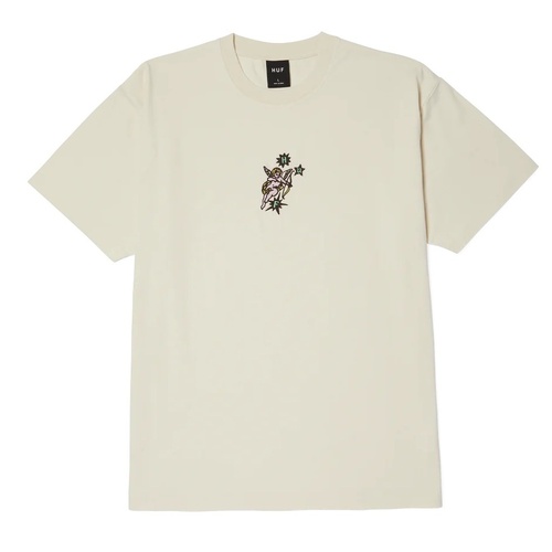 Huf Tee Cupid Washed Natural [Size: Mens Medium] [Colour: White]