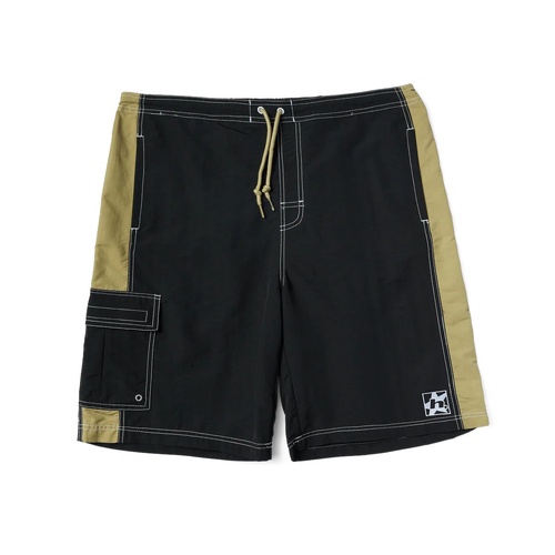 Huf Boardshorts High Tide Trunk Black [Size: Mens Small] [Colour: Black]