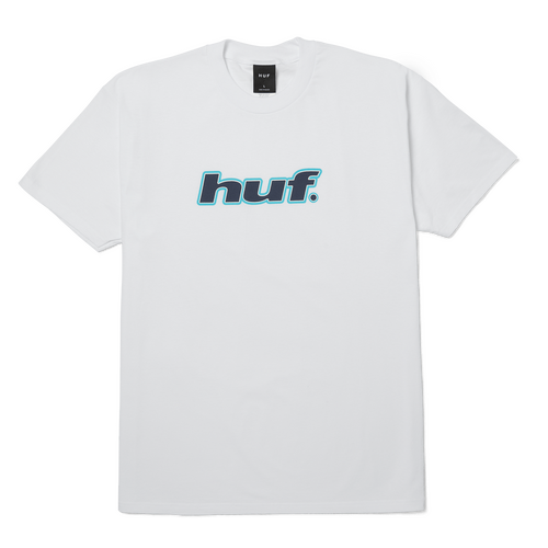 Huf Tee H Dot White [Size: Mens Large] [Colour: White]