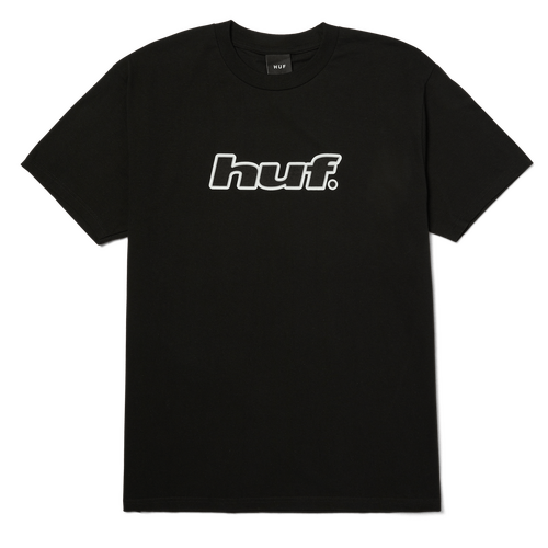 Huf Tee H Dot Black [Size: Mens Medium] [Colour: Black]