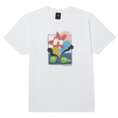 Huf Tee Soft Focus White [Size: Mens Medium] [Colour: White]