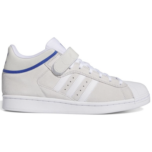 Adidas Pro Shell ADV White/White/Royal Blue [Size: US 10]
