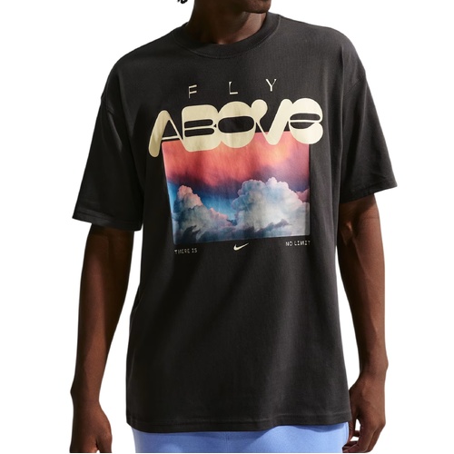 Nike Tee Fly Above Off Noir Black [Size: Mens Large] [Colour: Black]