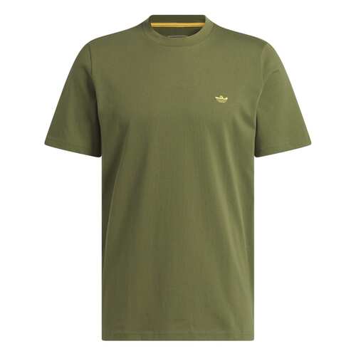 Adidas Tee Heavyweight Shmoo Wild Pine/Yellow [Size: Mens Medium]