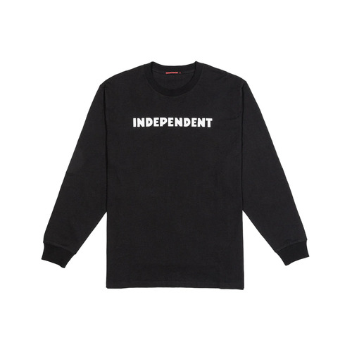 Independent Tee L/S ITC Grind Chest Black [Size: Mens Medium]