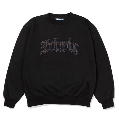 Ichpig Jumper Legions Check Crewneck Black [Size: Mens Large] [Colour: Black]