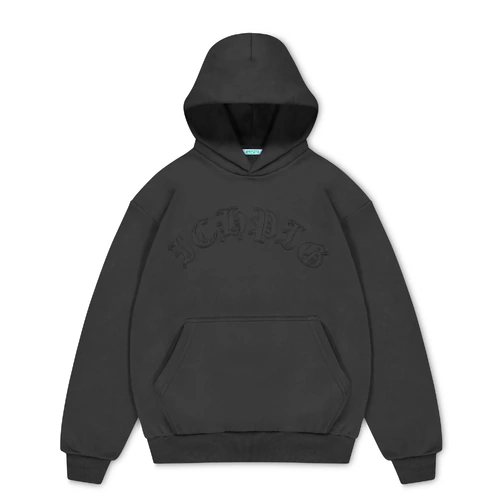 Ichpig Jumper Landmark Cordless Hood Vintage Black [Size: Mens Medium] [Colour: Black]