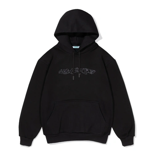 Ichpig Jumper Razor Pullcord Hood Black [Size: Mens Medium] [Colour: Black]