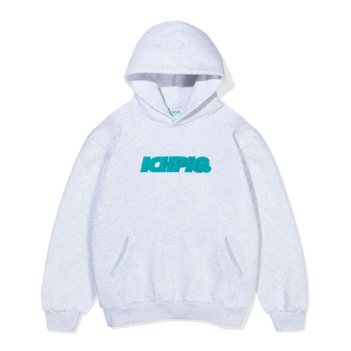Ichpig Jumper Sprinters Chenille Hood White Marle/Teal [Size: Mens X Large] [Colour: White]