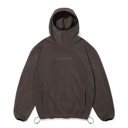 Ichpig Jumper Polar Hi-Guard Hood Pebble [Size: Mens Medium] [Colour: Grey]
