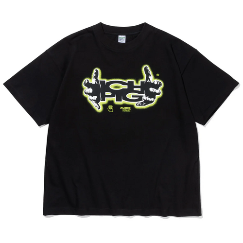 Ichpig Tee Sensory Black [Size: Mens Large] [Colour: Black]