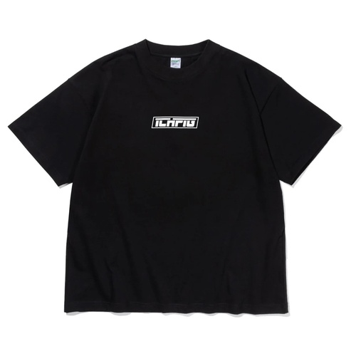 Ichpig Tee Strike Logo Black/White [Size: Mens Small] [Colour: Black]