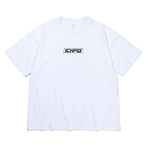 Ichpig Tee Strike Logo White [Size: Mens Large] [Colour: White]