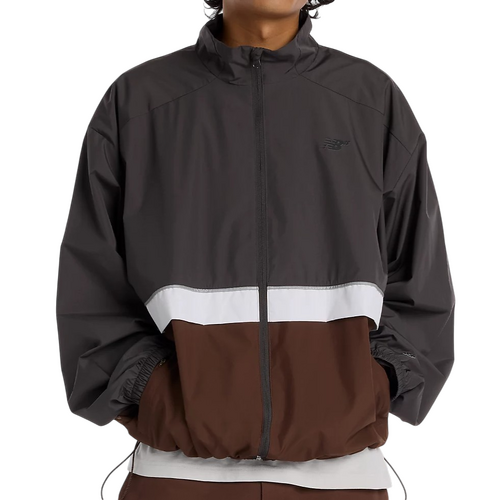 New Balance NB Numeric Archive Jacket Faded Black/Red [Size: Mens Large] [Colour: Black]