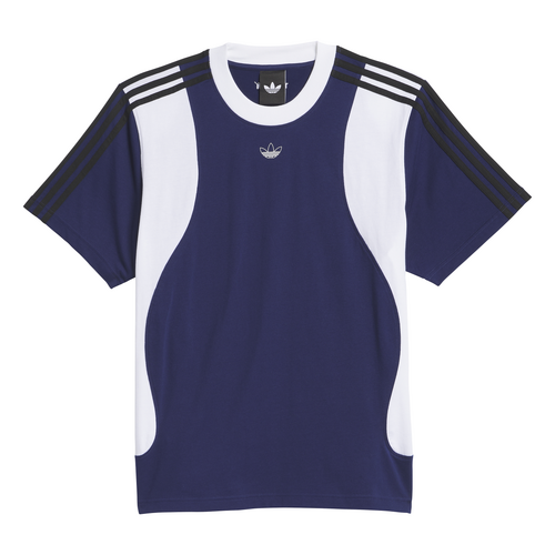 Adidas Tee Tyshawn Dark Blue/White [Size: Mens Medium] [Colour: Blue]