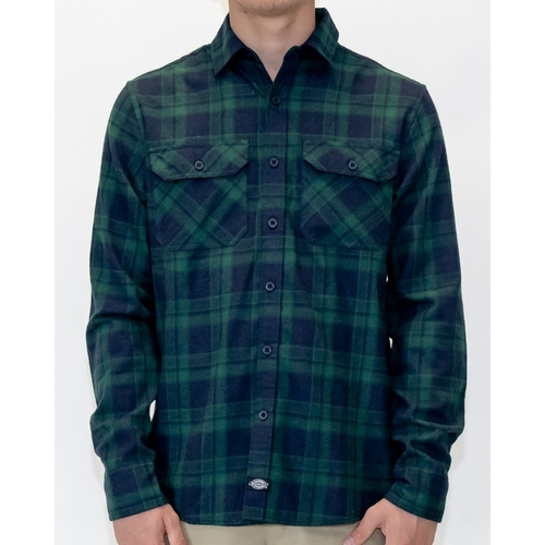 Dickies Flannel Palouse Green [Size: Mens Medium]