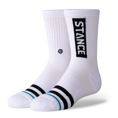 Stance Youth Socks OG St White US 3-5.5	