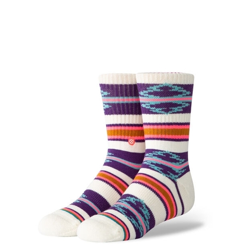 Stance Youth Socks Odessa Pink US 2-5