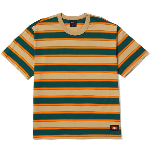 Huf Tee Terrace Knit Pine Stripe [Size: Mens Medium]