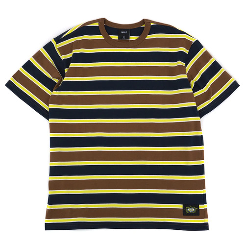 Huf Tee Terrace Knit Bison Stripe [Size: Mens Medium]
