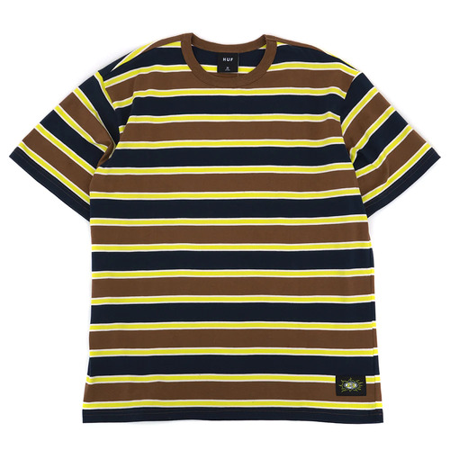 Huf Tee Terrace Knit Bison Stripe [Size: Mens X Large]