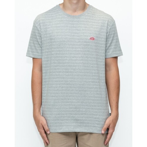 Dickies Tee Belmond Grey Marle/White [Size: Mens Medium]